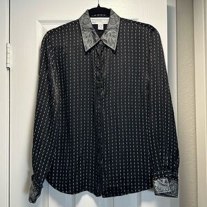 [10] Starington Blouse By Charlatté 100% Silk